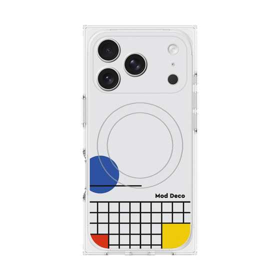 Premium Square Case with MagSafe［ Mod Deco - Original - Retro ］