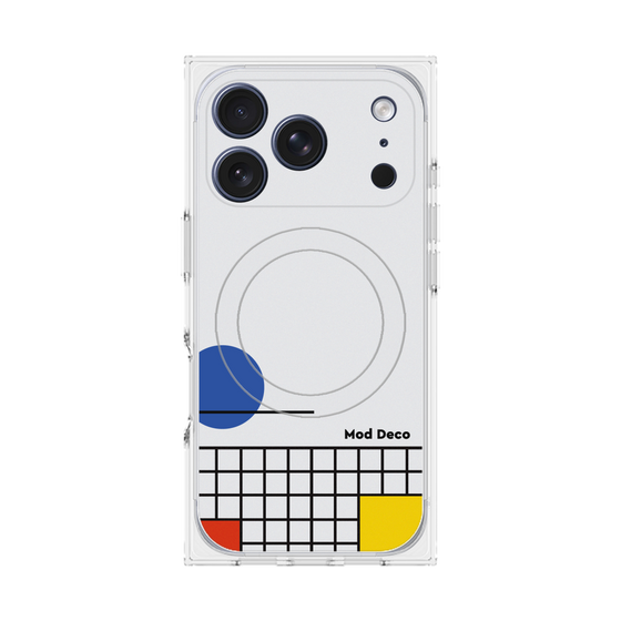 Premium Square Case with MagSafe［ Mod Deco - Original - Retro ］