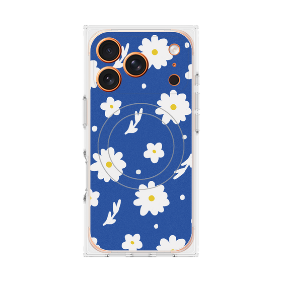 Premium Square Case with MagSafe［ Mod Deco - Original - Flower/B ］