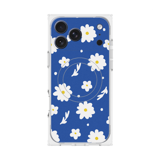 Premium Square Case with MagSafe［ Mod Deco - Original - Flower/B ］