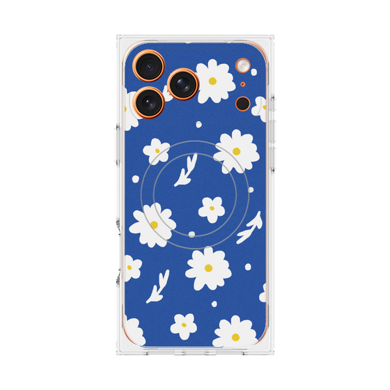 Premium Square Case with MagSafe［ Mod Deco - Original - Flower/B ］
