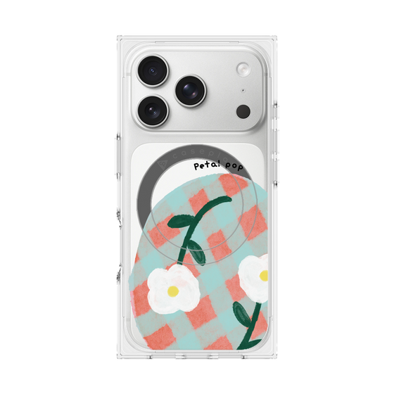 Premium Square Case with MagSafe［ Mod Deco - Original - Flower/D ］