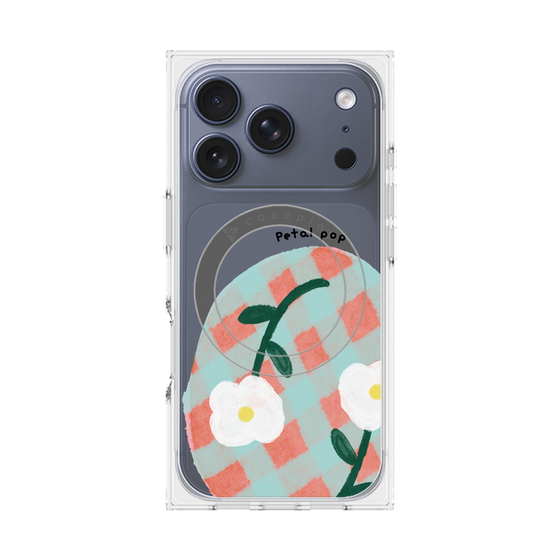 Premium Square Case with MagSafe［ Mod Deco - Original - Flower/D ］