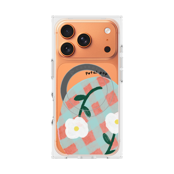 Premium Square Case with MagSafe［ Mod Deco - Original - Flower/D ］