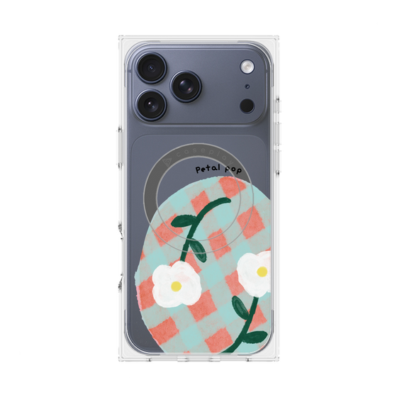 Premium Square Case with MagSafe［ Mod Deco - Original - Flower/D ］