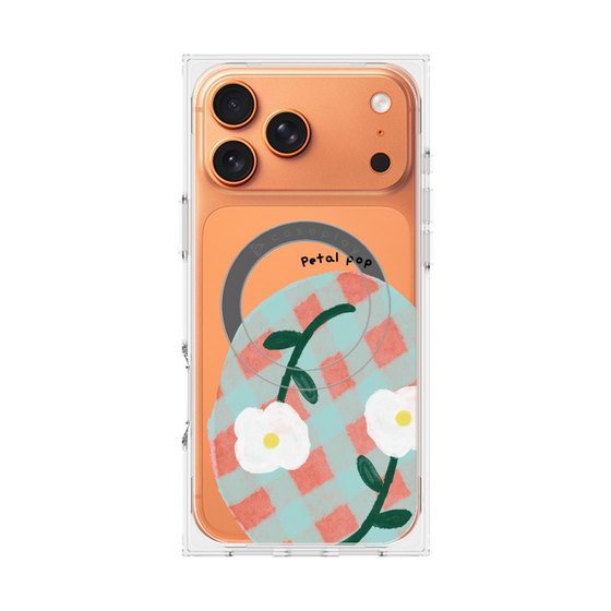 Premium Square Case with MagSafe［ Mod Deco - Original - Flower/D ］