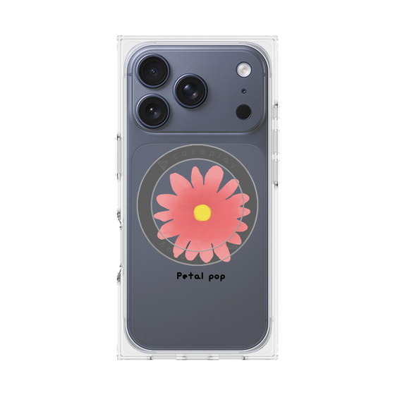 Premium Square Case with MagSafe［ Mod Deco - Original - Flower/E ］