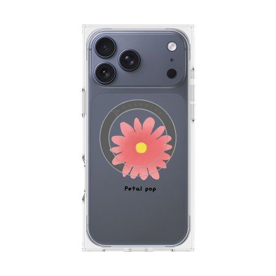 Premium Square Case with MagSafe［ Mod Deco - Original - Flower/E ］