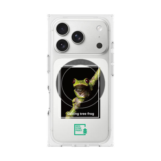 Premium Square Case with MagSafe［ Green Future Project - Gliding tree frog ］