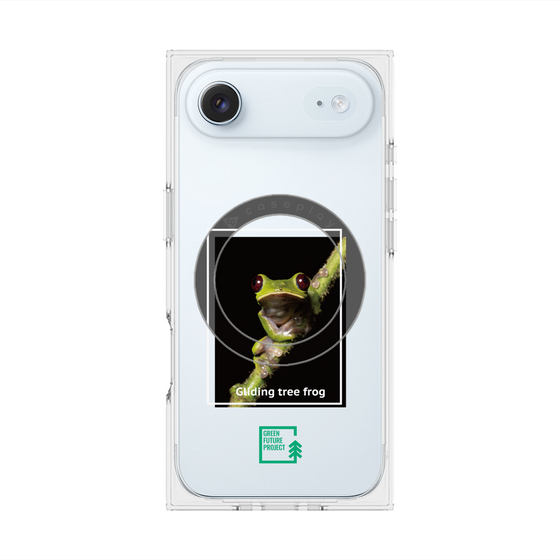 Premium Square Case with MagSafe［ Green Future Project - Gliding tree frog ］