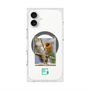 Premium Square Case with MagSafe［ Green Future Project - Guira Tanager ］