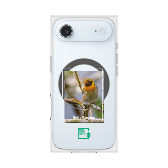 Premium Square Case with MagSafe［ Green Future Project - Guira Tanager ］