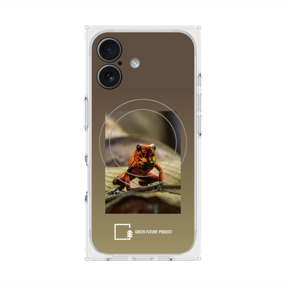 Premium Square Case with MagSafe［ Green Future Project - Poison-dart Frogs ］