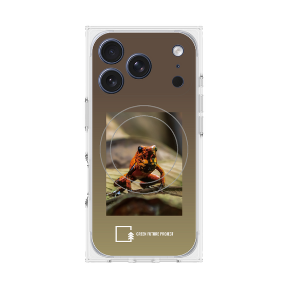 Premium Square Case with MagSafe［ Green Future Project - Poison-dart Frogs ］