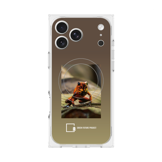 Premium Square Case with MagSafe［ Green Future Project - Poison-dart Frogs ］