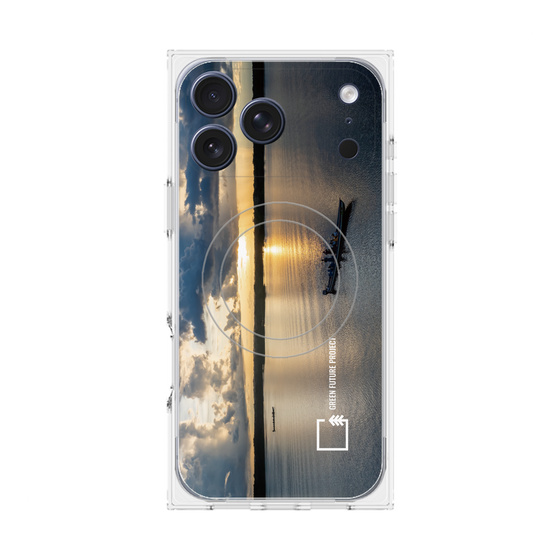 Premium Square Case with MagSafe［ Green Future Project - Landscape ］