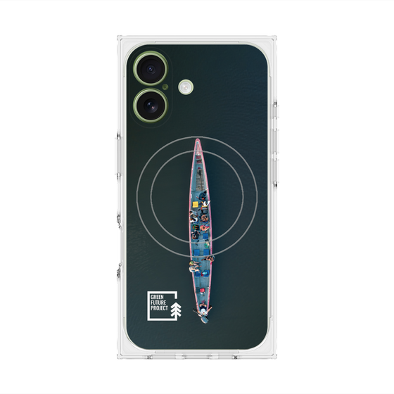 Premium Square Case with MagSafe［ Green Future Project - Landscape2 ］