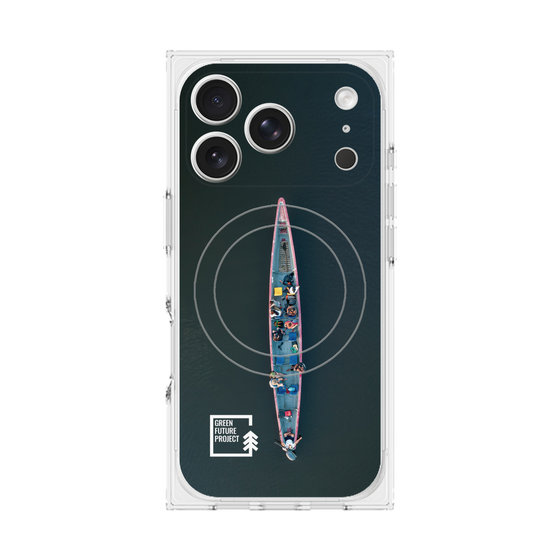 Premium Square Case with MagSafe［ Green Future Project - Landscape2 ］