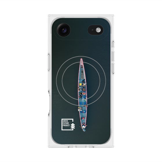 Premium Square Case with MagSafe［ Green Future Project - Landscape2 ］