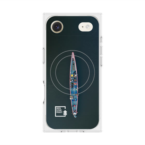 Premium Square Case with MagSafe［ Green Future Project - Landscape2 ］