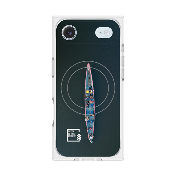 Premium Square Case with MagSafe［ Green Future Project - Landscape2 ］