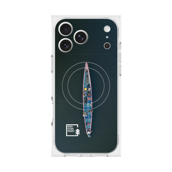 Premium Square Case with MagSafe［ Green Future Project - Landscape2 ］