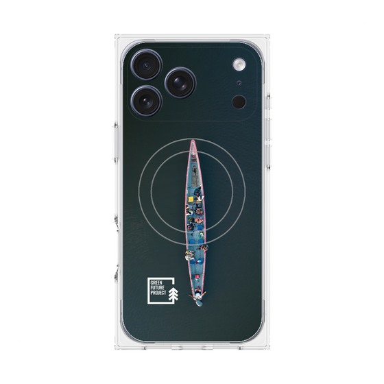 Premium Square Case with MagSafe［ Green Future Project - Landscape2 ］