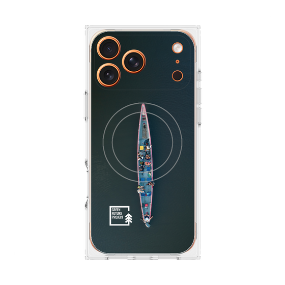 Premium Square Case with MagSafe［ Green Future Project - Landscape2 ］