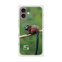 Premium Square Case with MagSafe［ Green Future Project - Saddle-backTamarin ］