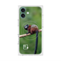 Premium Square Case with MagSafe［ Green Future Project - Saddle-backTamarin ］