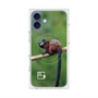 Premium Square Case with MagSafe［ Green Future Project - Saddle-backTamarin ］