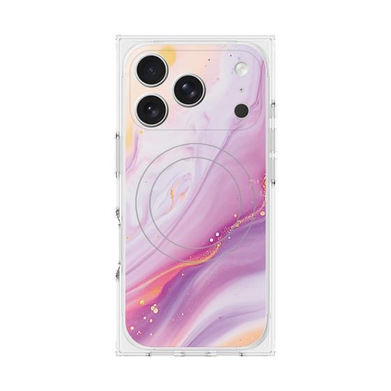 Premium Square Case with MagSafe［ Color Rain - Original - Moonlit Mauve ］