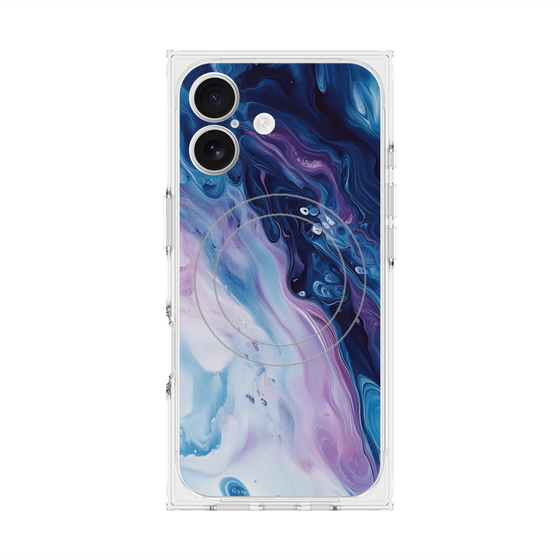 Premium Square Case with MagSafe［ Color Rain - Original - Twilight Ink ］