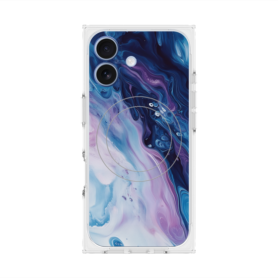 Premium Square Case with MagSafe［ Color Rain - Original - Twilight Ink ］