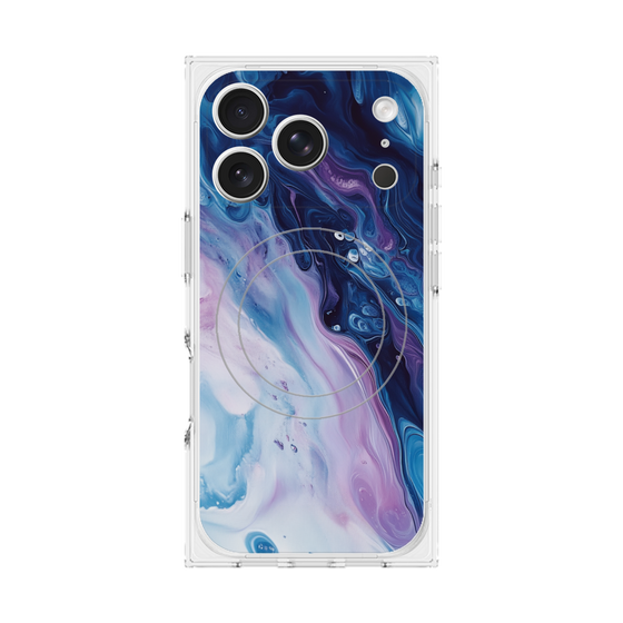 Premium Square Case with MagSafe［ Color Rain - Original - Twilight Ink ］