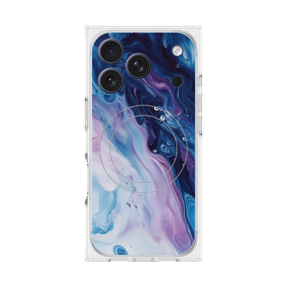 Premium Square Case with MagSafe［ Color Rain - Original - Twilight Ink ］