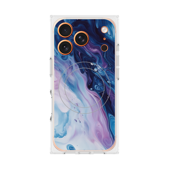 Premium Square Case with MagSafe［ Color Rain - Original - Twilight Ink ］