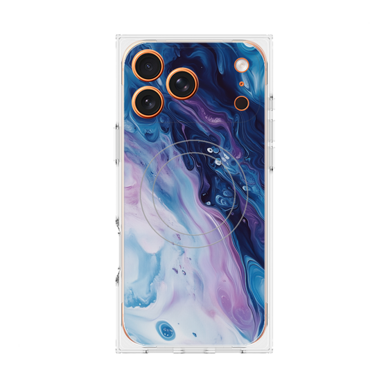 Premium Square Case with MagSafe［ Color Rain - Original - Twilight Ink ］