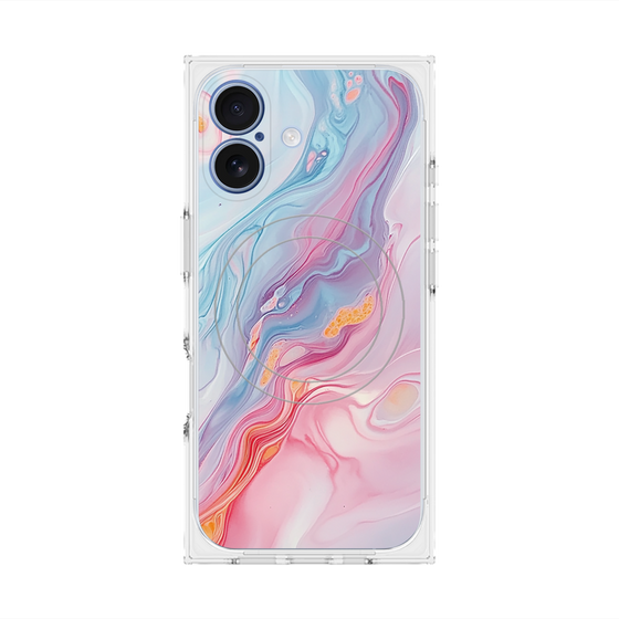 Premium Square Case with MagSafe［ Color Rain - Original - Dream Veil ］