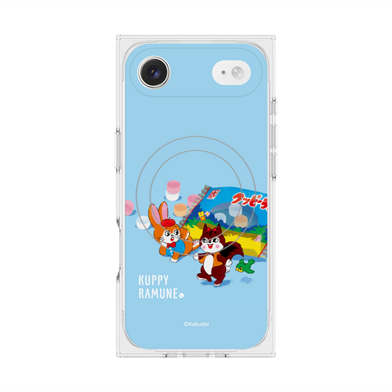 Premium Square Case with MagSafe［ Kuppy Ramune - Drawing 1 ］