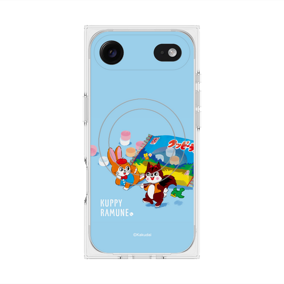 Premium Square Case with MagSafe［ Kuppy Ramune - Drawing 1 ］