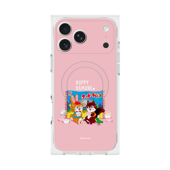 Premium Square Case with MagSafe［ Kuppy Ramune - Drawing 2 ］