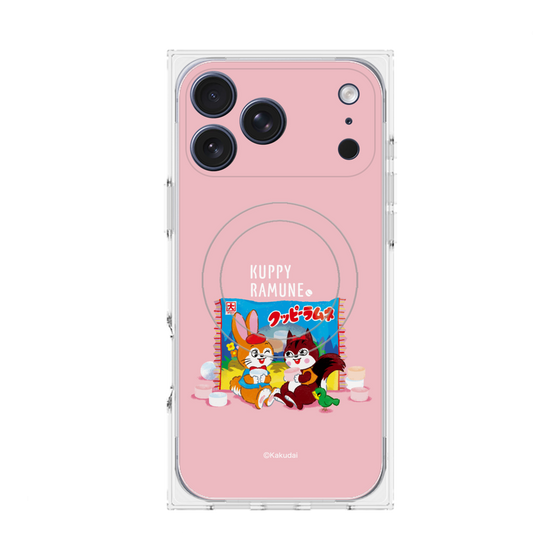 Premium Square Case with MagSafe［ Kuppy Ramune - Drawing 2 ］