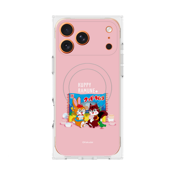 Premium Square Case with MagSafe［ Kuppy Ramune - Drawing 2 ］