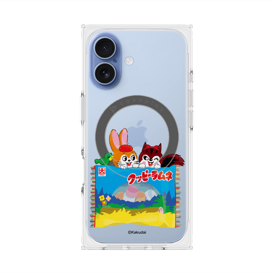 Premium Square Case with MagSafe［ Kuppy Ramune - Drawing 3 ］
