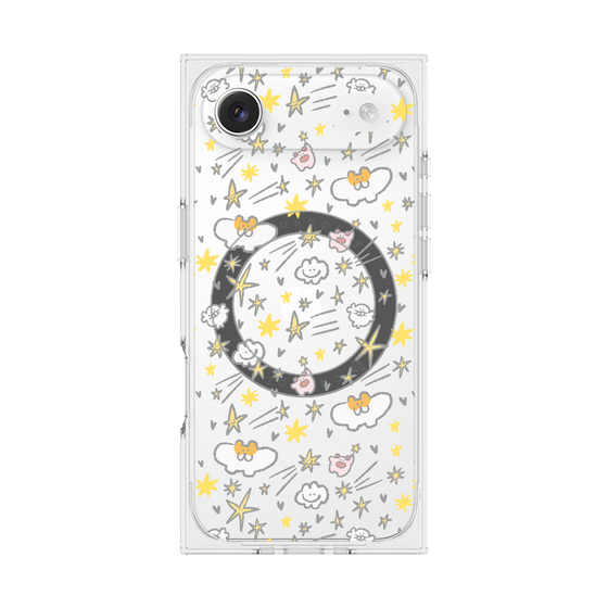 Premium Square Case with MagSafe［ Mokmokchan - Stars ］