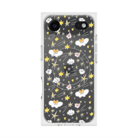 Premium Square Case with MagSafe［ Mokmokchan - Stars ］