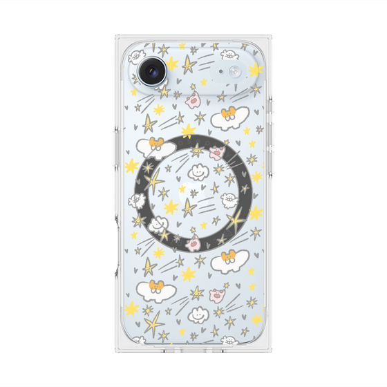 Premium Square Case with MagSafe［ Mokmokchan - Stars ］