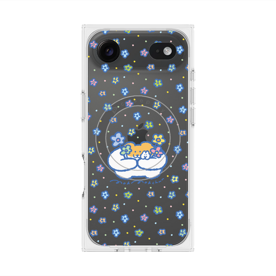 Premium Square Case with MagSafe［ Mokmokchan - Flowers ］