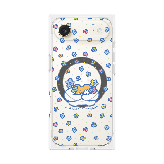 Premium Square Case with MagSafe［ Mokmokchan - Flowers ］